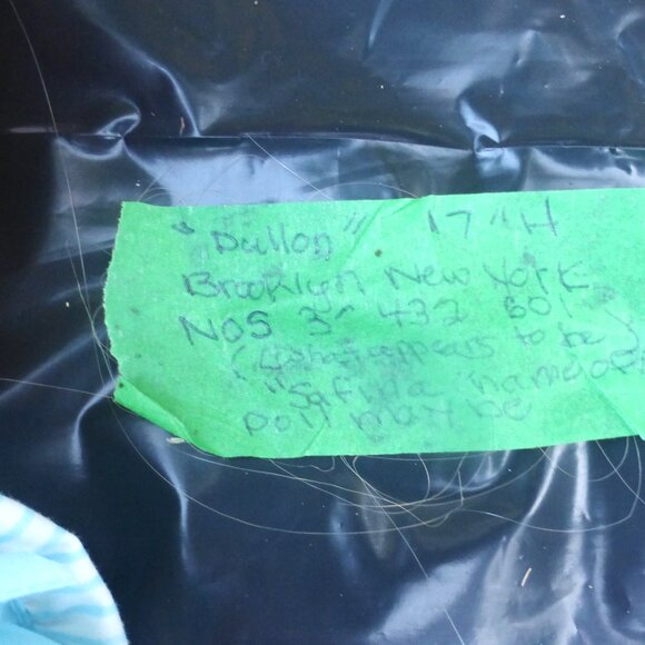 BS - OLD DOLL Stamped NOS 3-432 601 Brooklyn New York Vintage Doll Collection - Picture 5 of 5